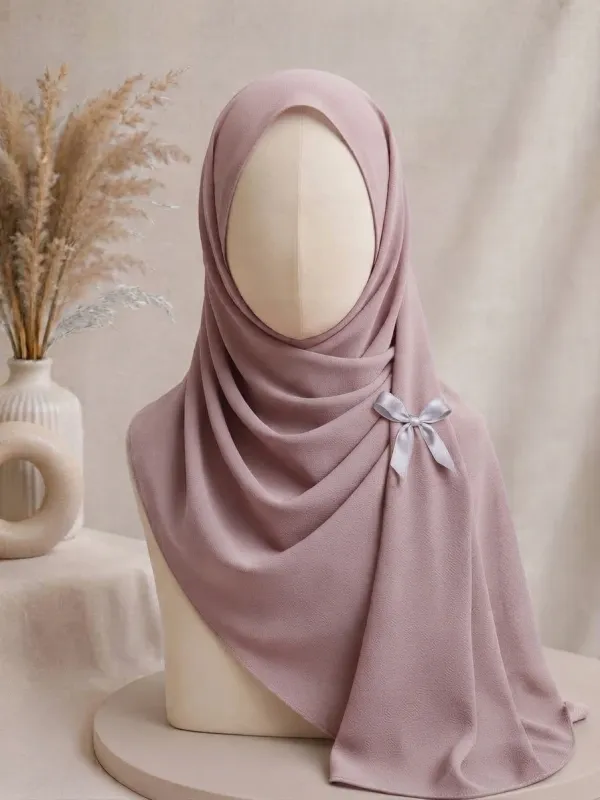 Dusty Rose Premium Georgette Hijab